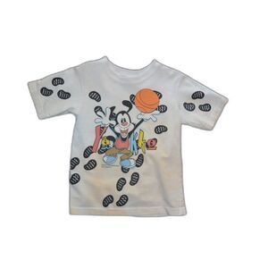 Vintage 1993 Animaniacs Basketball Shirt Single Stitch Funstuff NY 90s Kids